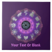 Carreau Douze tribus (Devant)