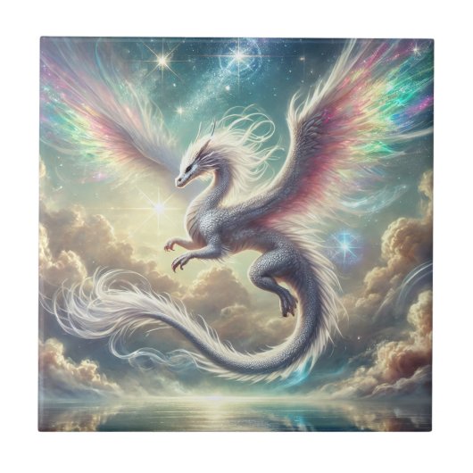 Carreau Dragon blanc (Devant)