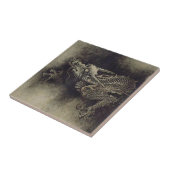 Carreau Dragon chinois de la dynastie Song par Chen Rong (Côté)