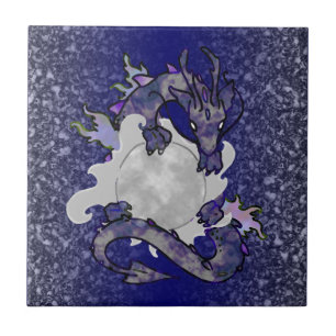 Carreau Dragon de lune