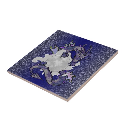 Carreau Dragon de lune (Côté)