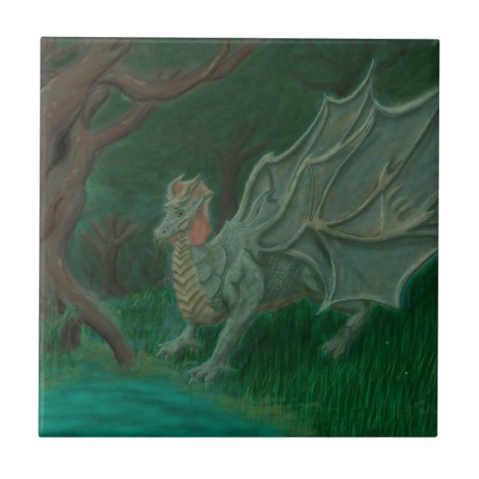 Carreau Dragon de marais (Devant)