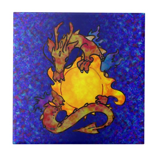 Carreau Dragon de Sun (Devant)