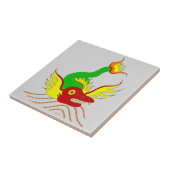 Carreau dragon effrayant (Côté)