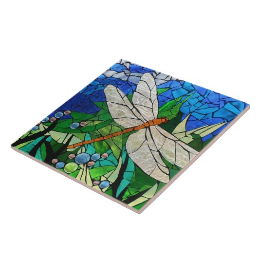 Carreau dragon-fly, libellule (Côté)