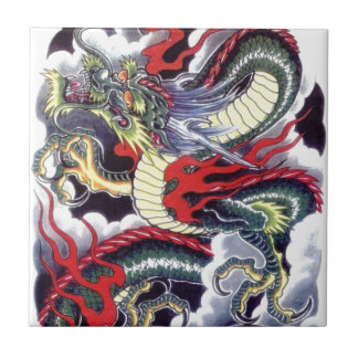 Carreau Dragon japonais