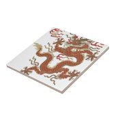 Carreau Dragon oriental (Côté)