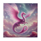 Carreau Dragon rose (Devant)