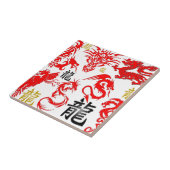 CARREAU DRAGON ROUGE (Côté)