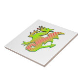 Carreau Dragon stylisé (Côté)