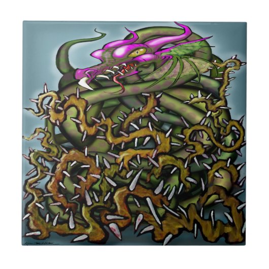 Carreau Dragon Thorns (Devant)