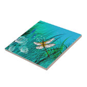 Carreau Dragonard du jardin bleu (Côté)