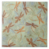 Carreau Dragonfly Dance Gold (Devant)