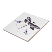 Carreau dragonfly délicat motif floral tuiles (Côté)