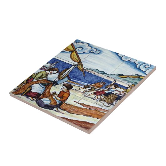 Carreau Drague espagnole Fischer (Côté)