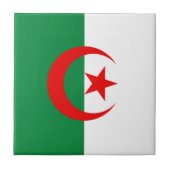 Carreau drapeau algérien (Devant)