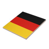 Carreau Drapeau Allemagne tricolore (Côté)