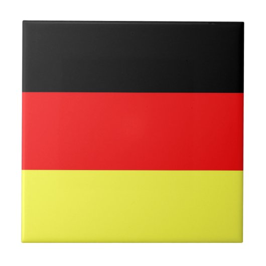 Carreau Drapeau allemand (Devant)