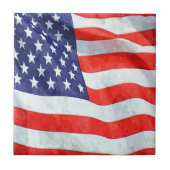 Carreau Drapeau américain (Devant)