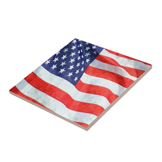 Carreau Drapeau américain (Côté)