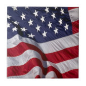 Carreau Drapeau américain (Devant)