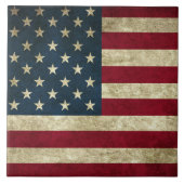 Carreau Drapeau américain (Devant)
