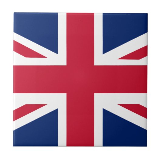 Carreau Drapeau anglais patriotique (Devant)