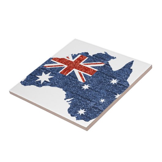 Carreau drapeau australien (Côté)