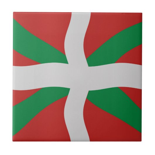 Carreau Drapeau basque (Devant)