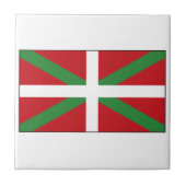 Carreau Drapeau Basque Espagne (Devant)
