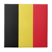 Carreau Drapeau Belgique Tricolore (Devant)