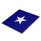 Carreau Drapeau bleu Bonnie (Côté)
