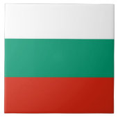 Carreau Drapeau bulgare (Devant)