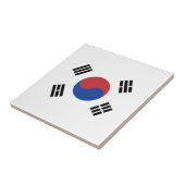 Carreau Drapeau Corée du Sud (Côté)