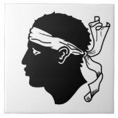 Carreau Drapeau Corse (Devant)