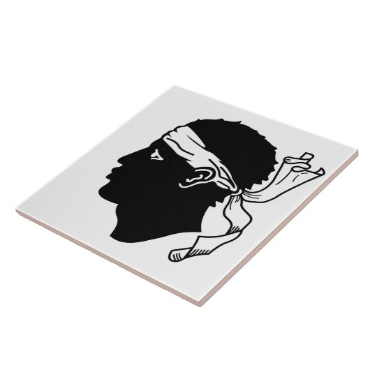 Carreau Drapeau Corse (Côté)