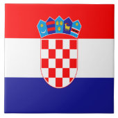 Carreau Drapeau croate (Devant)