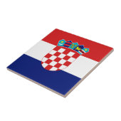 Carreau Drapeau croate - Trobojnica (Côté)