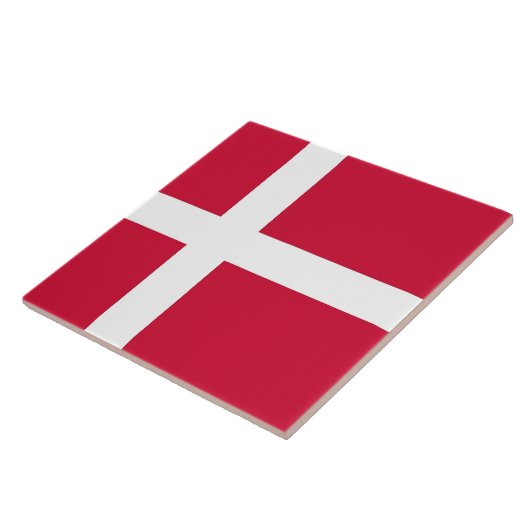 Carreau Drapeau danois (Côté)