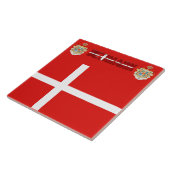 Carreau Drapeau danois (Côté)