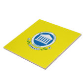 Carreau Drapeau d'Arlington (Virginie) (Côté)