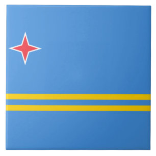 Carreau Drapeau d'Aruba