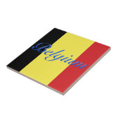 Carreau Drapeau de Belgique (Côté)