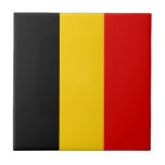 Carreau Drapeau de Belgique<br><div class="desc">Un cadeau idéal pour tous ceux qui sont patriotes de leur pays !</div>