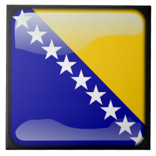 Carreau Drapeau de Bosnie-Herzégovine