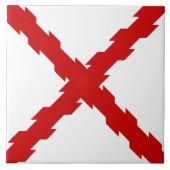 Carreau Drapeau de Bourgogne (Devant)