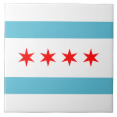 Carreau Drapeau de Chicago (Devant)