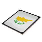 Carreau Drapeau de Chypre (Côté)