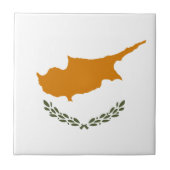 Carreau Drapeau de Chypre (Devant)