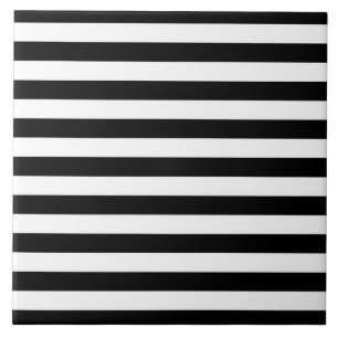 Carreau drapeau de Cornouailles rayures noir blanc motif d